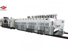 Слоттер флексографского принтера 4 цветов для картонной упаковки